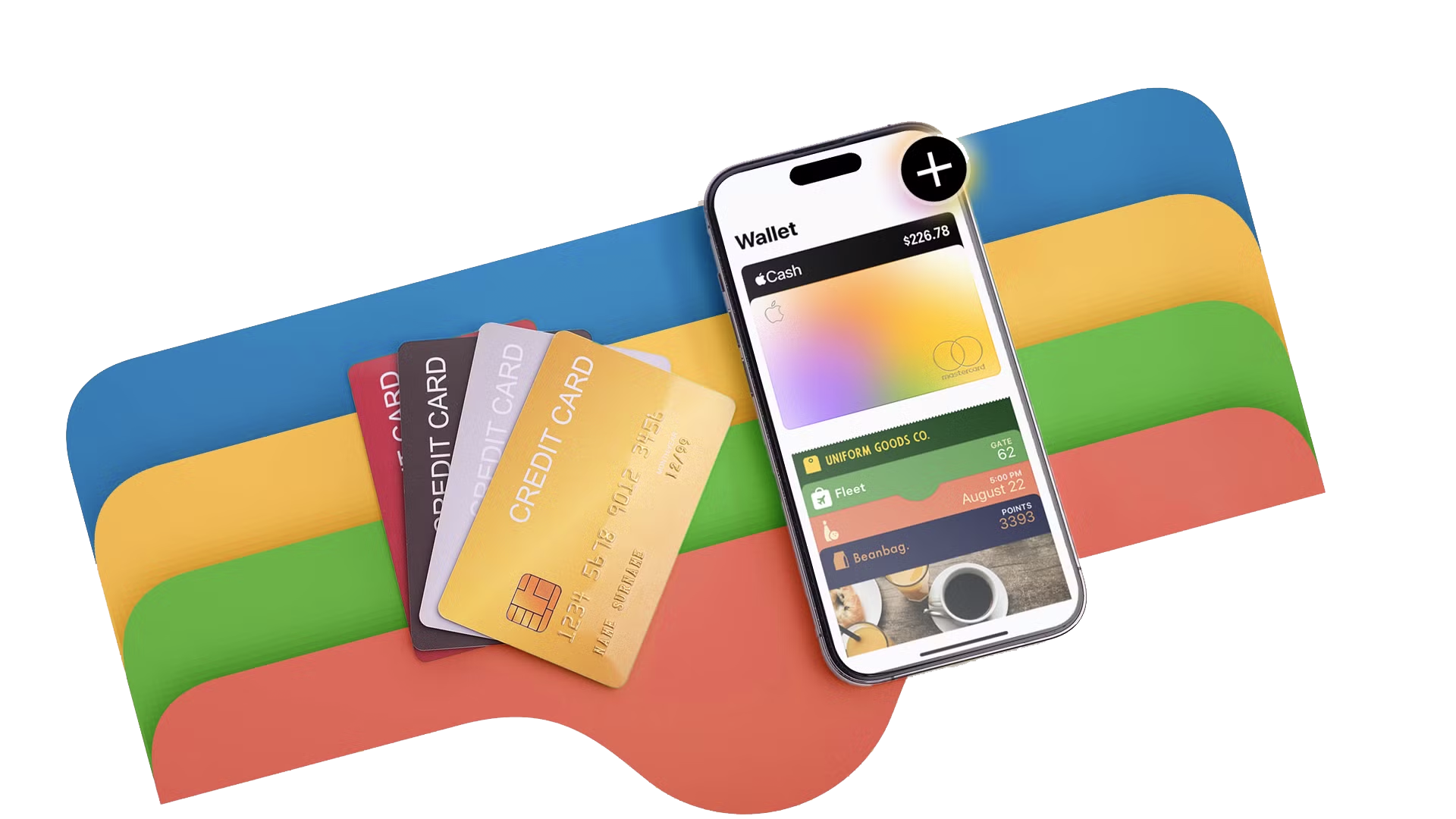 an-iphone-with-the-apple-wallet-app-open-some-credit-cards-next-to-it-and-the-apple-wallet-logo-in-the-background-1@1x_1-1