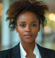 woman-in-suit-standing-in-hallway-free-photo